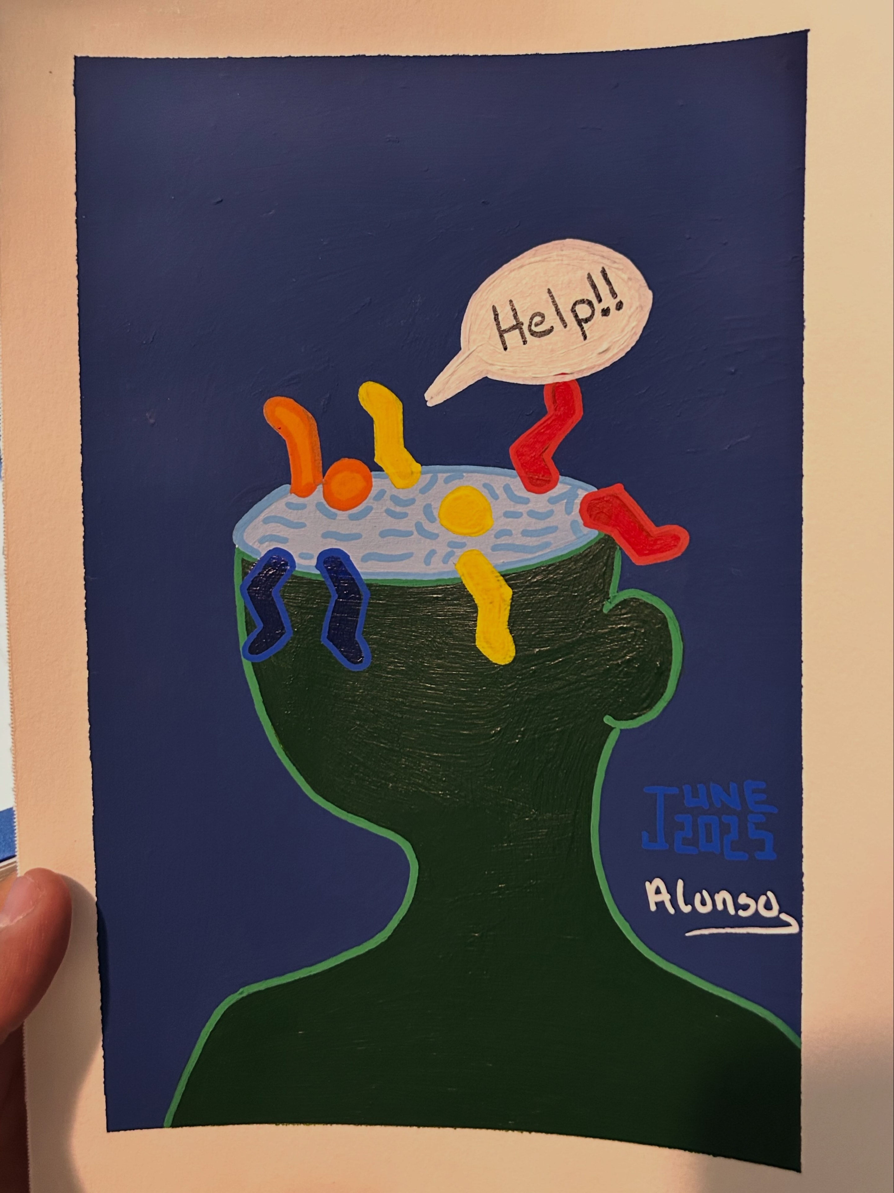 Help!! — Original Painting