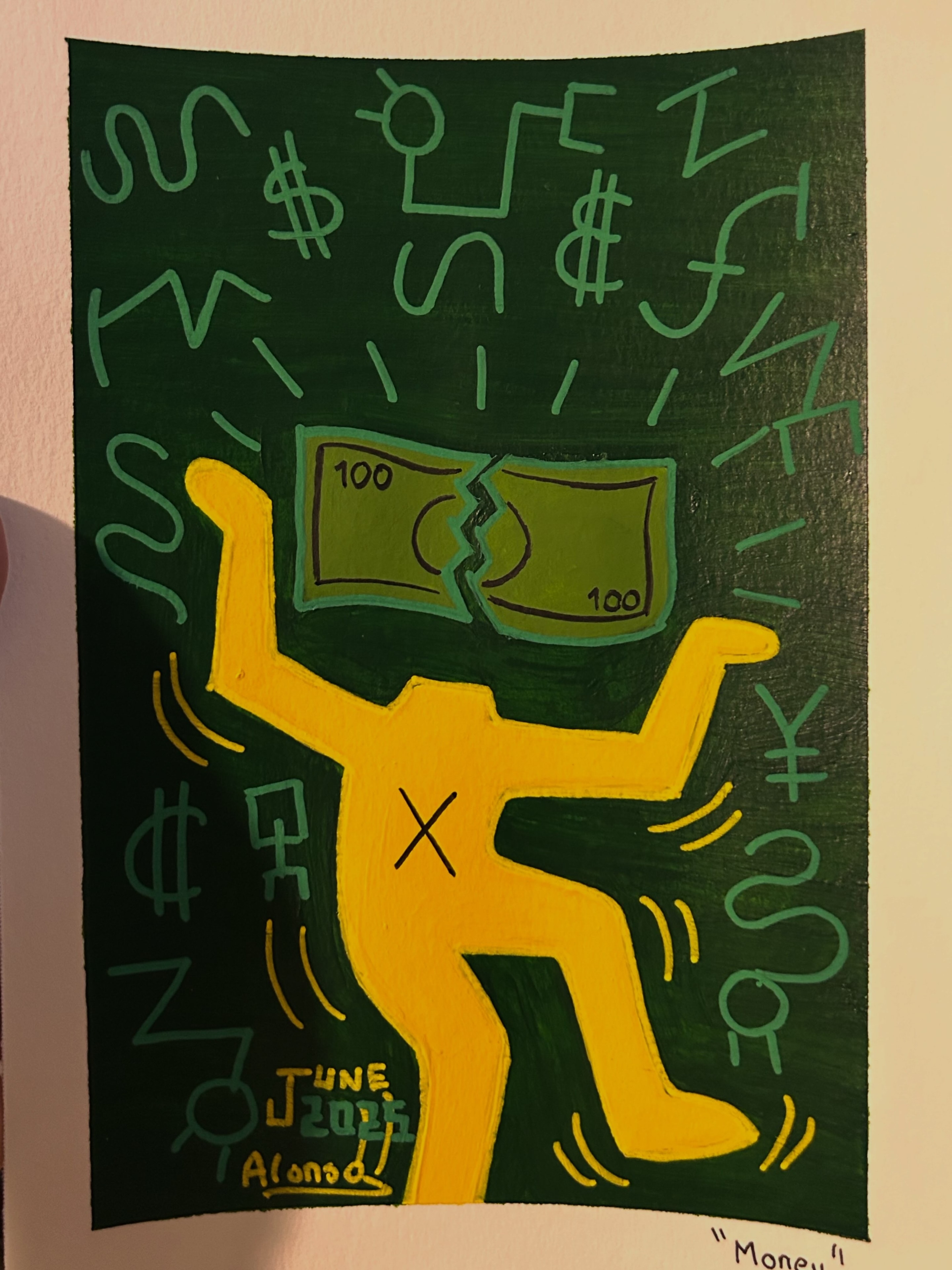 Money — Original Painting