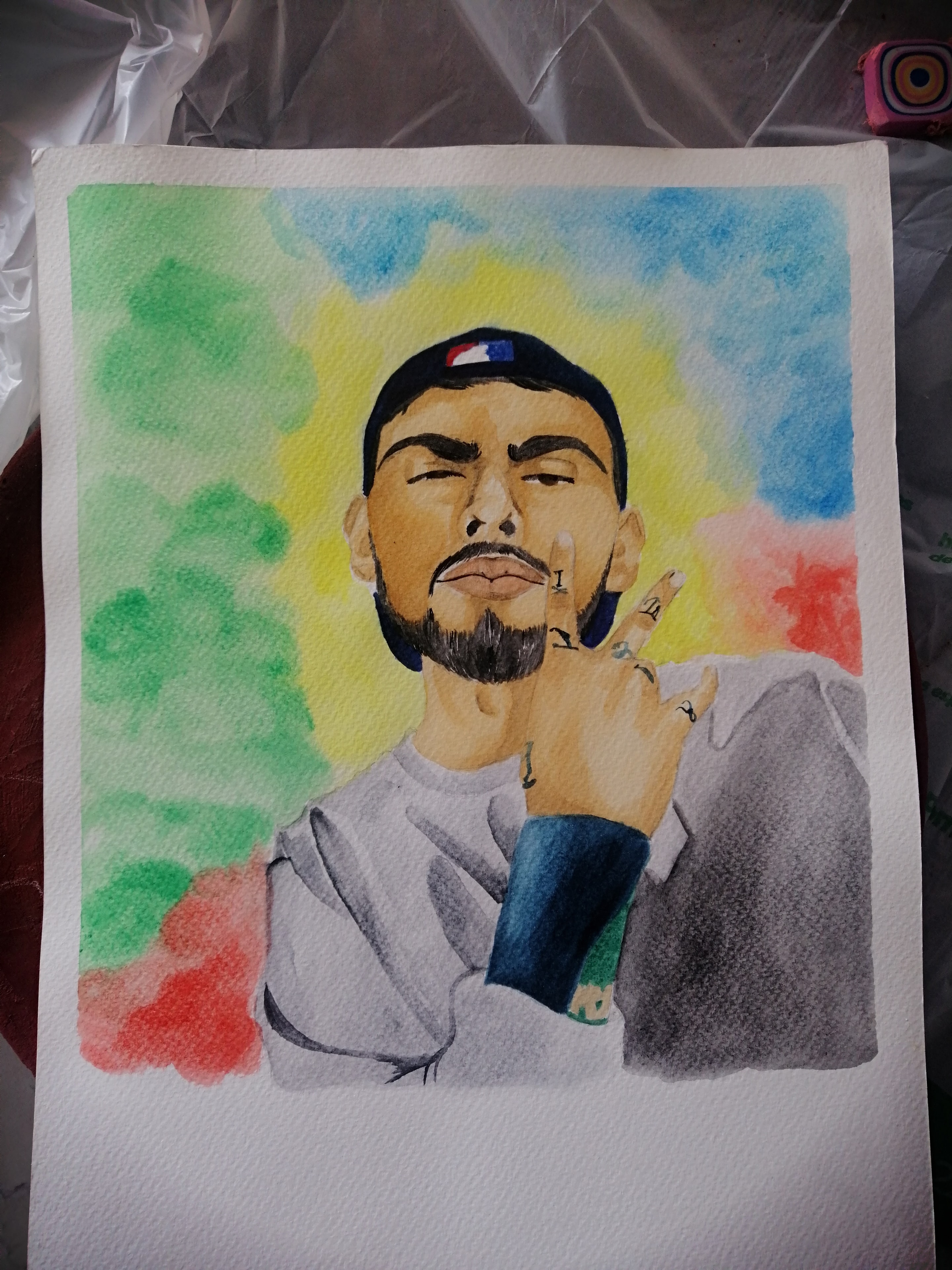 Portrait — Watercolour