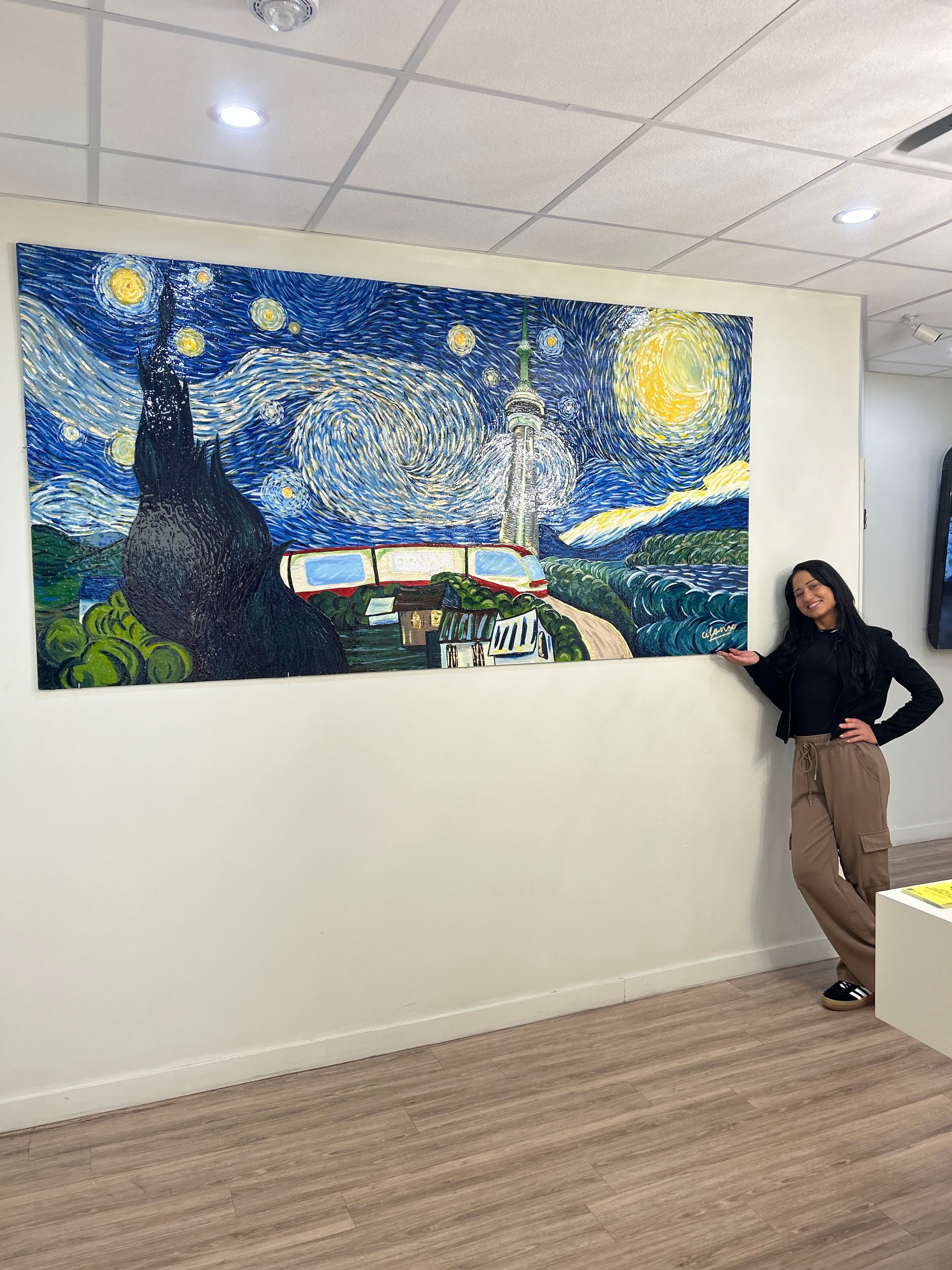 Starry Night Toronto — Gallery Mural